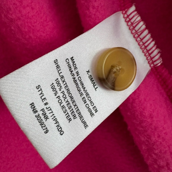 Thread & Supply pink button up shirt jacket shacket size XS NWOT - Picture 3 of 4